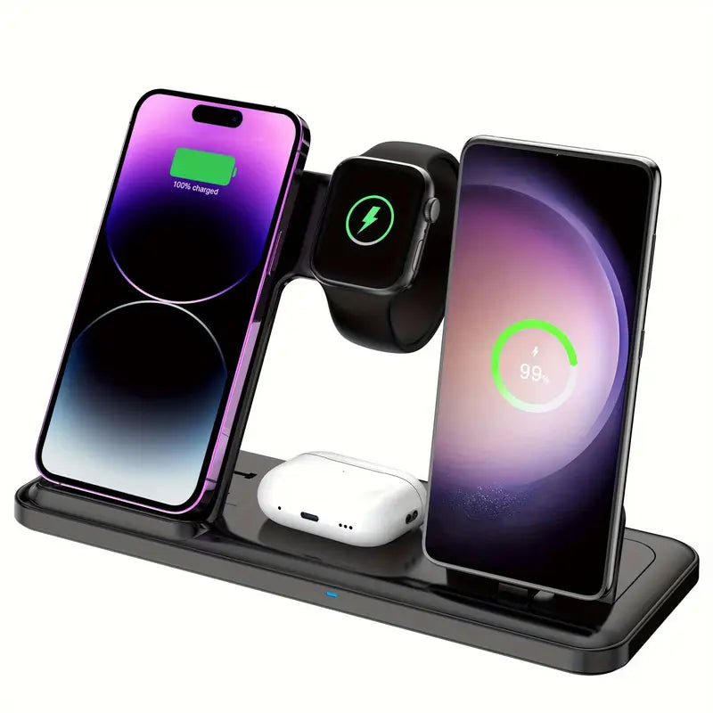 Caricatore Wireless 4 in 1