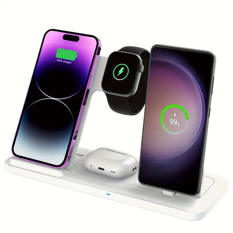 Caricatore Wireless 4 in 1